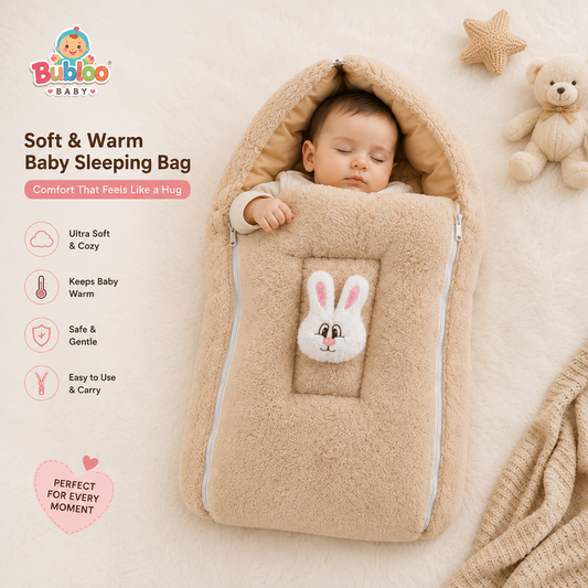 🧸 Bubloo CozyNest - Baby Sleeping Bag