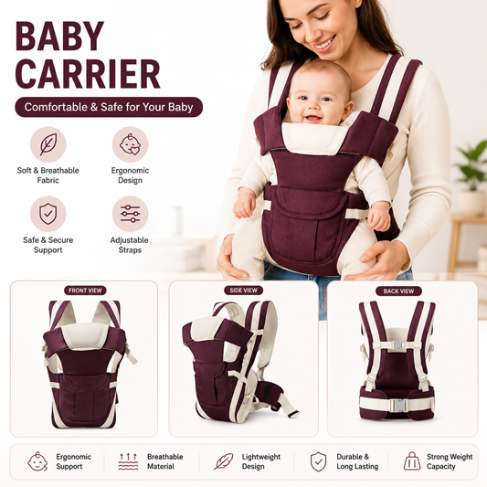 Bubloo HugNest 4-in-1 Baby Carrier