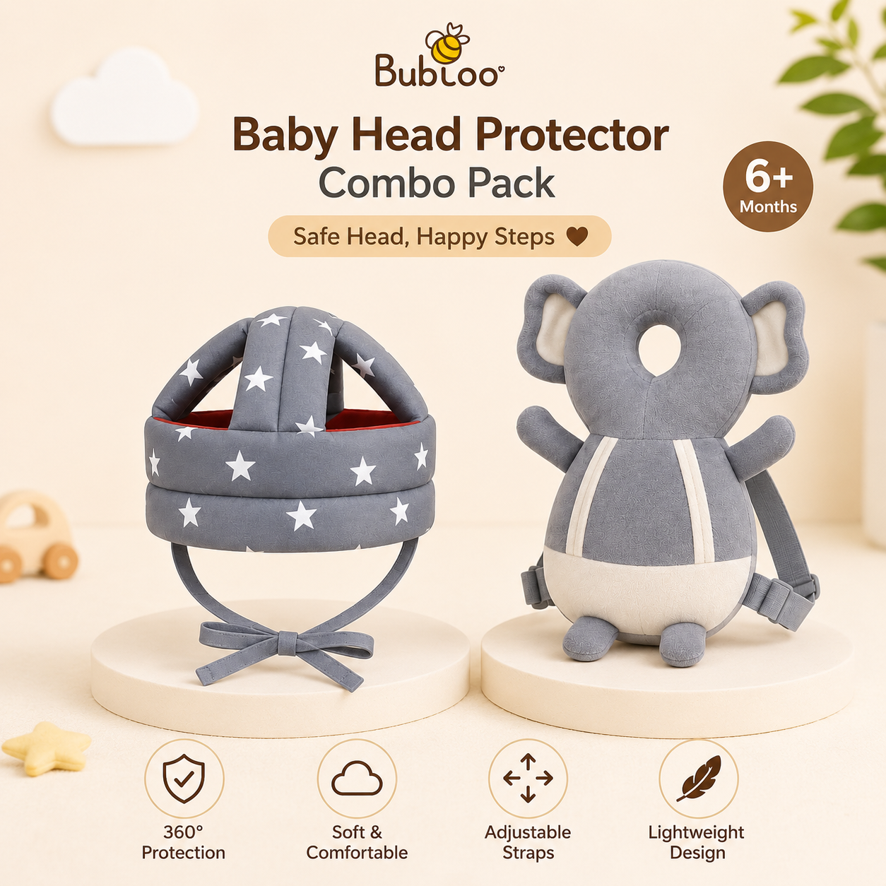 Bubloo BabyGuard Safety Combo Pack (Elephant)